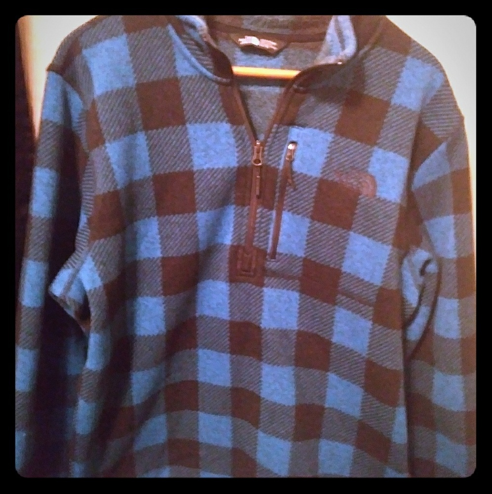North Face Half Zip Pullover Sweater Fleece NWOT